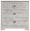 Paxberry - Whitewash - Three Drawer Chest - Medallion Drawer Pulls-Washburn's Home Furnishings