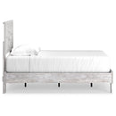 Paxberry - Whitewash - Twin Panel Platform Bed-Washburn's Home Furnishings