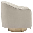 Penzlin - Pearl - Swivel Accent Chair-Washburn's Home Furnishings