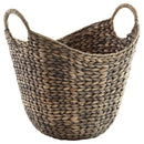 Perlman - Antique Gray - Basket (2/cn) - Small-Washburn's Home Furnishings