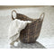 Perlman - Antique Gray - Basket (2/cn) - Small-Washburn's Home Furnishings