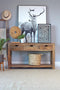 Persia - 3-drawer Storage Console Table - Light Brown-Washburn's Home Furnishings