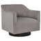 Phantasm - Putty - Swivel Accent Chair-Washburn's Home Furnishings