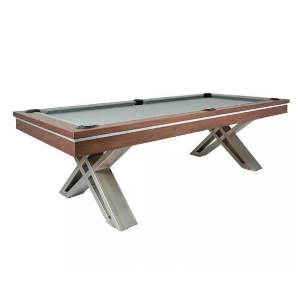 Pierce 8' Pool Table in Walnut-Washburn's Home Furnishings