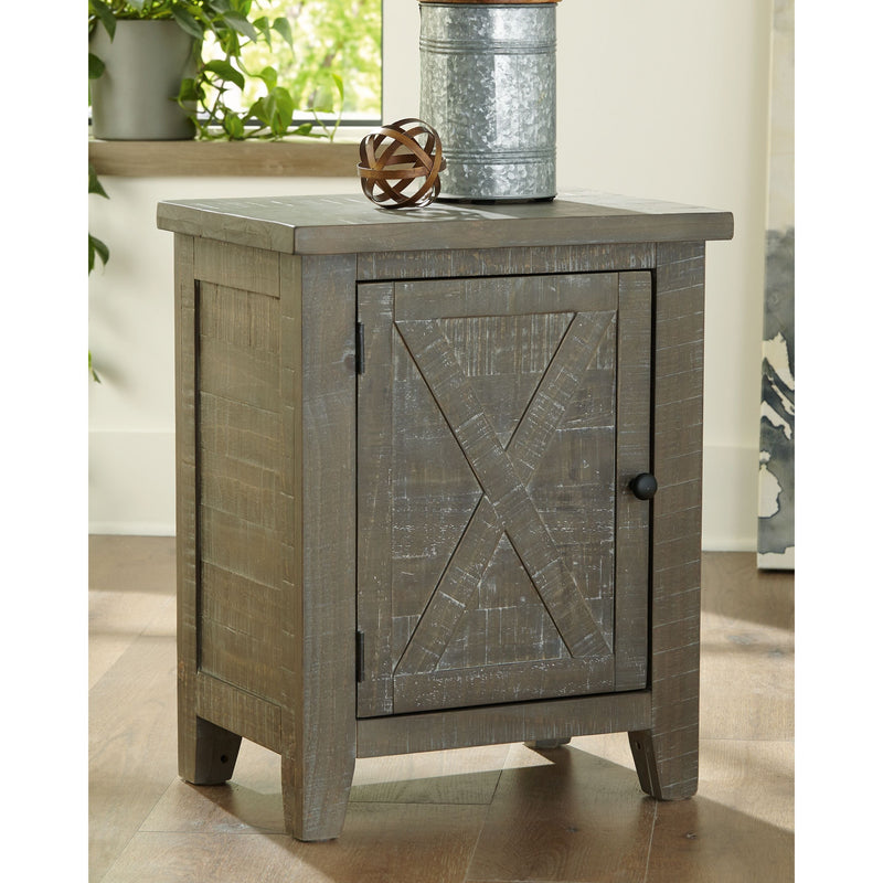 Pierston - Gray - Accent Cabinet-Washburn's Home Furnishings