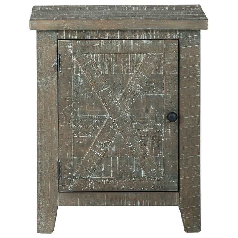 Pierston - Gray - Accent Cabinet-Washburn's Home Furnishings