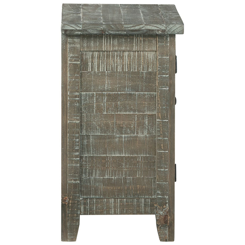 Pierston - Gray - Accent Cabinet-Washburn's Home Furnishings