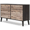 Piperton - Brown / Black - Six Drawer Dresser-Washburn's Home Furnishings