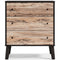 Piperton - Brown / Black - Three Drawer Chest-Washburn's Home Furnishings