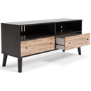 Piperton - Brown / Natural - Medium Tv Stand-Washburn's Home Furnishings