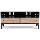 Piperton - Brown / Natural - Medium Tv Stand-Washburn's Home Furnishings