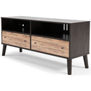 Piperton - Brown / Natural - Medium Tv Stand-Washburn's Home Furnishings