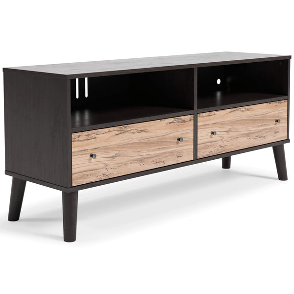 Piperton - Brown / Natural - Medium Tv Stand-Washburn's Home Furnishings