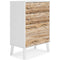 Piperton - Brown / White - Four Drawer Chest-Washburn's Home Furnishings