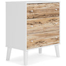 Piperton - Brown / White - Three Drawer Chest-Washburn's Home Furnishings