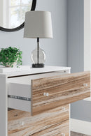 Piperton - Natural - Three Drawer Chest-Washburn's Home Furnishings