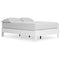 Piperton - White - Full Platform Bed-Washburn's Home Furnishings