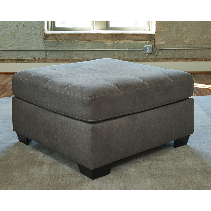 Pitkin - Slate - Oversized Accent Ottoman-Washburn's Home Furnishings