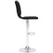 Pollzen - Black - Tall Uph Swivel Barstool(2/cn)-Washburn's Home Furnishings