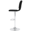 Pollzen - Black - Tall Uph Swivel Barstool(2/cn)-Washburn's Home Furnishings