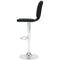 Pollzen - Black - Tall Uph Swivel Barstool(2/cn)-Washburn's Home Furnishings