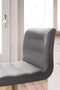 Pollzen - Gray - Tall Uph Swivel Barstool(2/cn)-Washburn's Home Furnishings