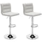 Pollzen - Stone - Tall Uph Swivel Barstool(2/cn)-Washburn's Home Furnishings