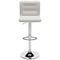 Pollzen - Stone - Tall Uph Swivel Barstool(2/cn)-Washburn's Home Furnishings