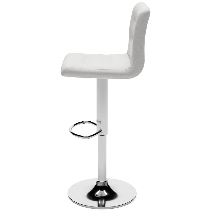 Pollzen - Stone - Tall Uph Swivel Barstool(2/cn)-Washburn's Home Furnishings