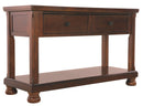 Porter - Rustic Brown - Console Sofa Table-Washburn's Home Furnishings