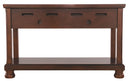 Porter - Rustic Brown - Console Sofa Table-Washburn's Home Furnishings