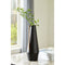 Pouderbell - Black/gold Finish - Vase - Small-Washburn's Home Furnishings