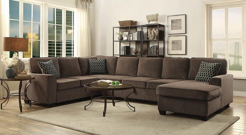 Provence - Storage Sectional - Brown-Washburn's Home Furnishings