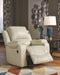 Rackingburg - Cream - Rocker Recliner-Washburn's Home Furnishings