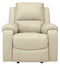 Rackingburg - Cream - Rocker Recliner-Washburn's Home Furnishings