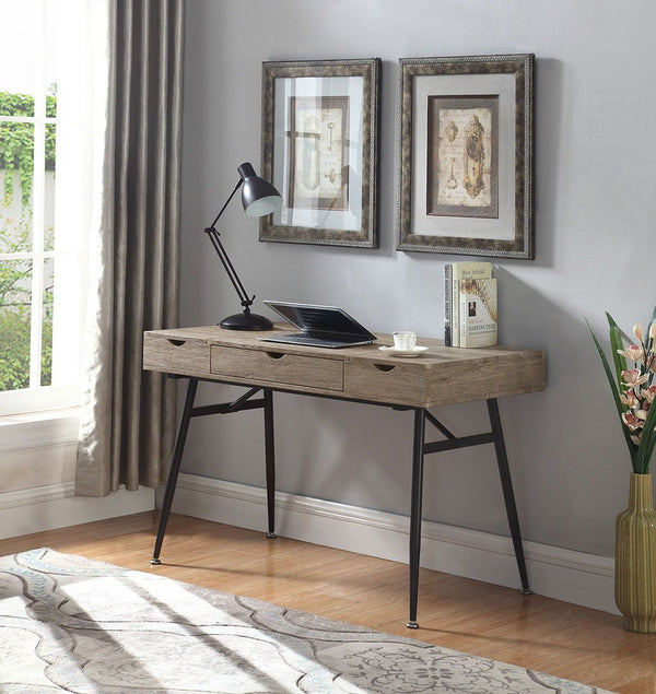 Rafael - Writing Desk - Light Brown-Washburn's Home Furnishings