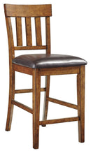 Ralene - Medium Brown - Counter Height Bar Stool (set Of 2)-Washburn's Home Furnishings