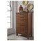 Ralene - Medium Brown - Five Drawer Chest-Washburn's Home Furnishings