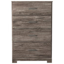 Ralinksi - Gray - Four Drawer Chest-Washburn's Home Furnishings