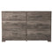 Ralinksi - Gray - Six Drawer Dresser-Washburn's Home Furnishings