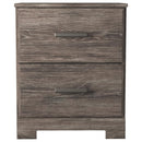 Ralinksi - Gray - Two Drawer Night Stand-Washburn's Home Furnishings