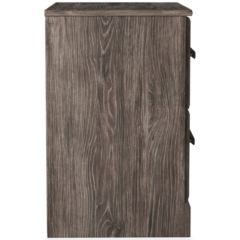 Ralinksi - Gray - Two Drawer Night Stand-Washburn's Home Furnishings