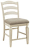 Realyn - Chipped White - Counter Height Bar Stool (set Of 2)-Washburn's Home Furnishings