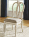 Realyn - Chipped White - Dining Chair (set Of 2) - Ribbonback-Washburn's Home Furnishings