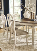 Realyn - Chipped White - Dining Chair (set Of 2) - Ribbonback-Washburn's Home Furnishings