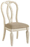 Realyn - Chipped White - Dining Chair (set Of 2) - Ribbonback-Washburn's Home Furnishings