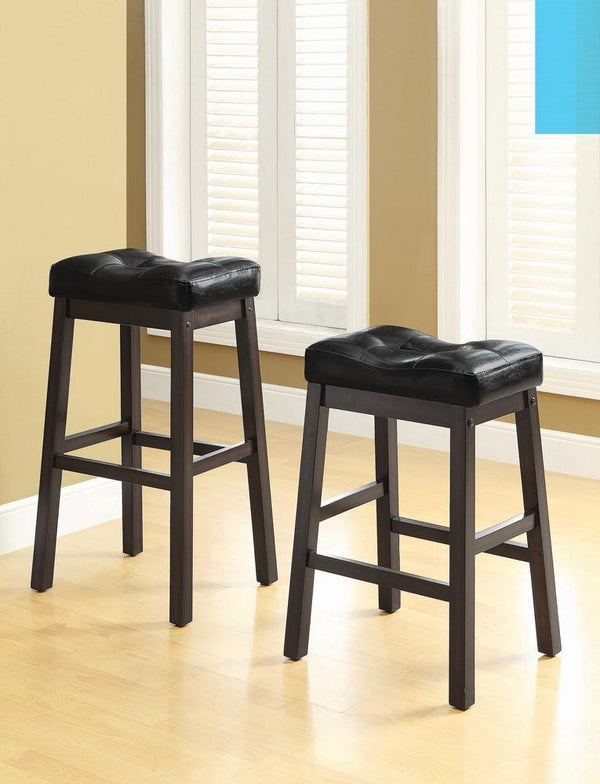 Rec Room: Bar Cabinets - Counter Height Stool - Black-Washburn's Home Furnishings