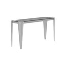 Rectangle Glass Top Sofa Table - Pearl Silver-Washburn's Home Furnishings