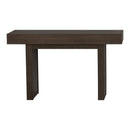 Rectangle Sofa Table With Hidden Storage - Brown-Washburn's Home Furnishings