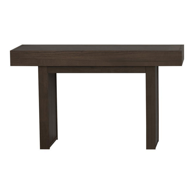 Rectangle Sofa Table With Hidden Storage - Brown-Washburn's Home Furnishings